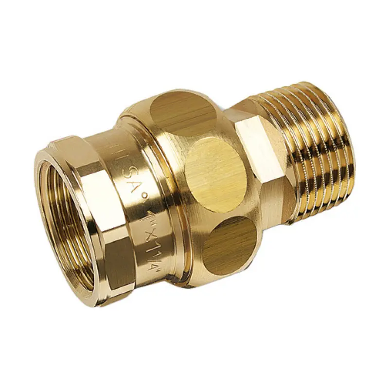União bronze Sanha 3341 3/4" MF para roscar União bronze Sanha 3341 3/4" MF para roscar
