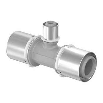 Tê redução press Uponor 75 x 40 x 75 mm Tê redução press Uponor 75 x 40 x 75 mm