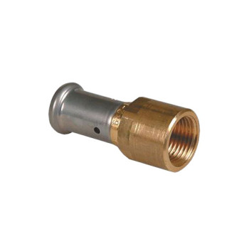 União press metálico Henco 16 mm x 1/2" F União press metálico Henco 16 mm x 1/2" F