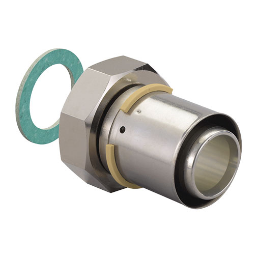 União press Uponor 50 mm x 2" com porca móvel União press Uponor 50 mm x 2" com porca móvel