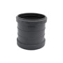 União simples PVC Politejo 110 mm com anel