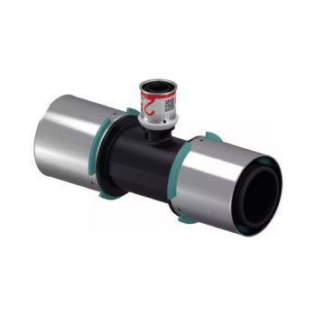 Uponor S-press PLUS te redução PPSU 63x25x63 Uponor S-press PLUS te redução PPSU 63x25x63