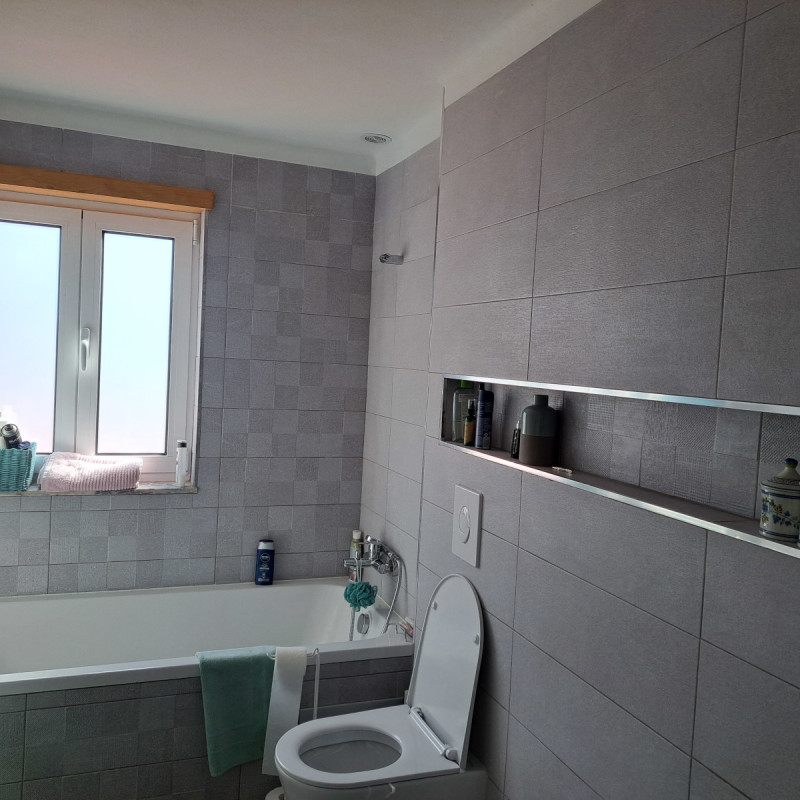 Montagem de WC após novas canalizações Montagem de WC após novas canalizações