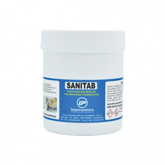 Pastilha desinfetante AVAC Imporquímica Sanitab 360 g