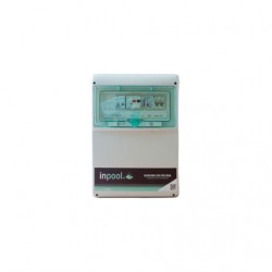 Quadro eletrónico controlador sal/pH monofásico 4-6 A para piscinas