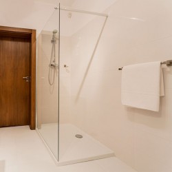 Resguardo duche vidro simples 1100 x 2000 mm