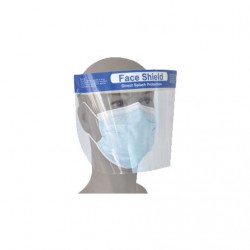 Viseira proteção facial 100 x 150 mm CE