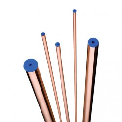 Tubo cobre Wieland 1" (25,40 x 0,89 mm) vara 5 m para refrigeração