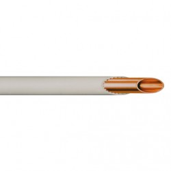 Tubo cobre revestido Wieland Wicu 28 x 1,2 mm vara 5 m
