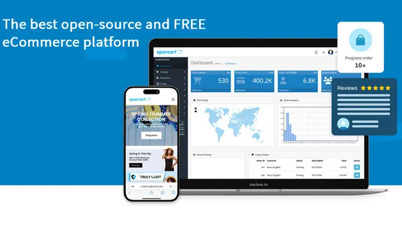 Lojas Online em OpenCart