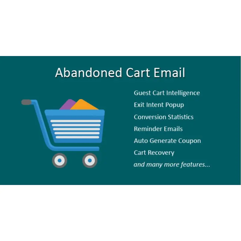 E-mails de carrinho abandonado - PRO para OpenCart