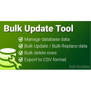 Ferramenta de atualização ou substituição em massa para OpenCart Ferramenta de atualização ou substituição em massa para OpenCart