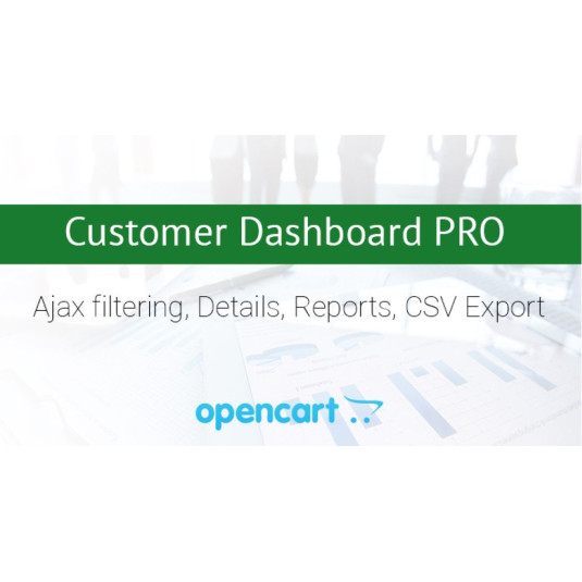 Painel do cliente PRO – Gerenciamento de clientes aprimorado para OpenCart Painel do cliente PRO – Gerenciamento de clientes aprimorado para OpenCart