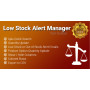 OpenCart Low Stock Alert Manager – Monitoramento de stock automatizado