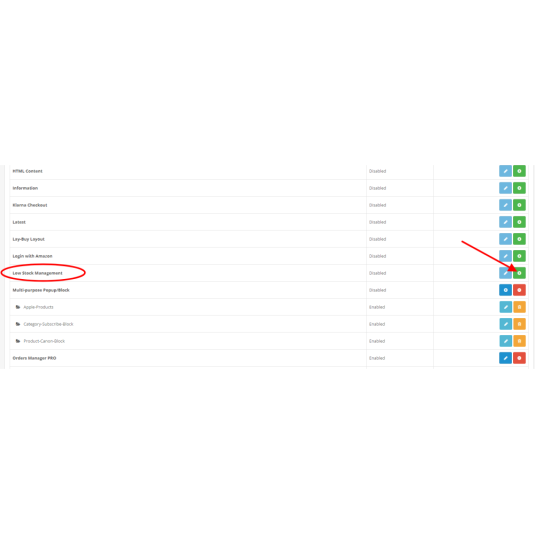 OpenCart Low Stock Alert Manager – Monitoramento de stock automatizado OpenCart Low Stock Alert Manager – Monitoramento de stock automatizado