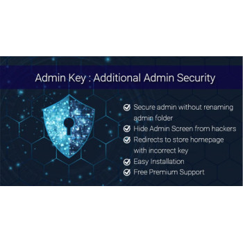 Extensão de segurança adicional do OpenCart Admin Extensão de segurança adicional do OpenCart Admin