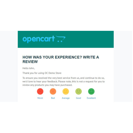 Coleta automatizada de avaliações pós-compra para OpenCart Coleta automatizada de avaliações pós-compra para OpenCart